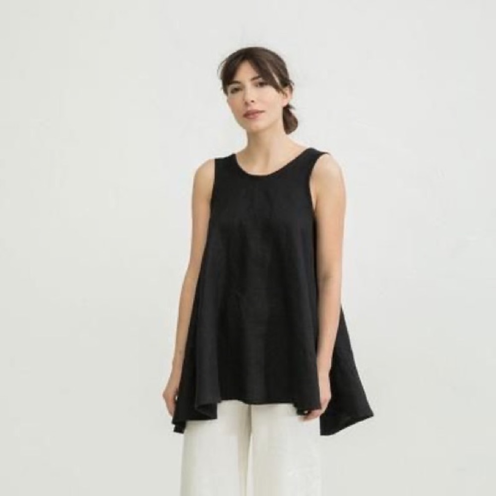 Elizabeth Suzann Harlow Tunic in Midweight Linen